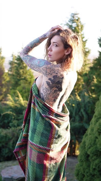 The Forest Sees Me Naked, Only Towel Keeps the Secret