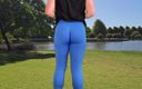 Lucas Nathan King: Big Bubble Butt Workout in the Park