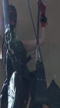 Redhead MILF in Fishnets Takes Deep Anal