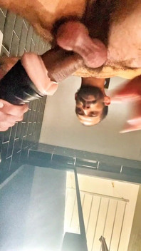 Brazilian Big Cock Showing off for Stepdaddy