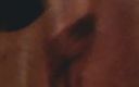 Sensual polestar: Close-up esfregando buceta