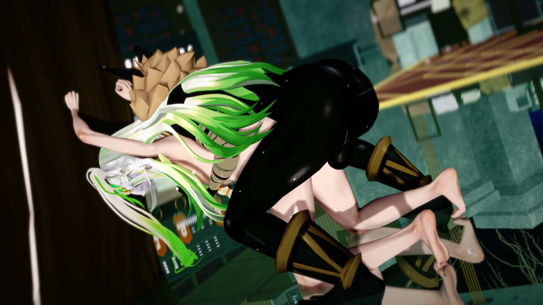 NSFWOtaku: Genshin Impact - Dendro Archon Rukkhadevata X Hilichurl Sex - 3D Hentai Animations