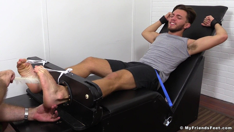My friends feet: Silas Is Tied up &amp; Tickle