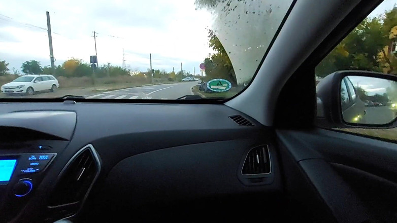Step Mommy: Sexy Legs Stepmom Gives Stepson a Footjob While Driving