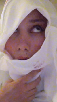 Burka Girl Cum Walk and Piss