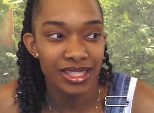 Black Jass: Gorgeous ebony teen pussy licked and fucked at sex audition