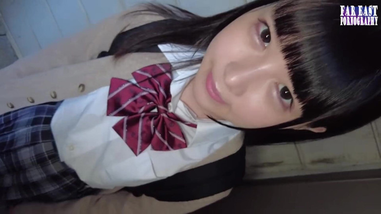 Far East pornography: Doll Like Bliss with a Dark Haired Tease on a...