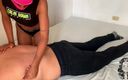 Dra Ebony: Sora vitregă cu masaj erotic relaxant