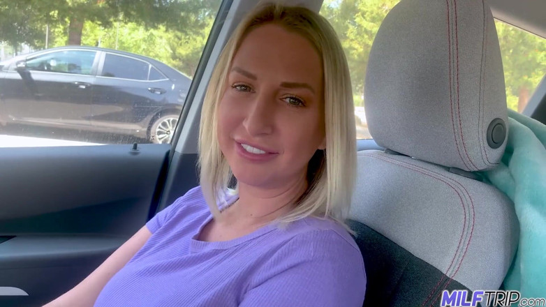 MILF Trip: Milf Quinn Waters geneukt door grote lul