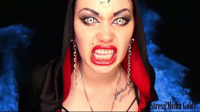 Goddess Misha Goldy: Futai cu mintea fascinantă: îmi vei supune, îmi vei spune numele și vei...