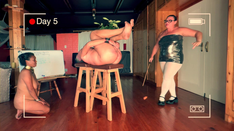 Mistress April: Dominatrix 여주인 4월 - 지팡이 훈련일 5일차