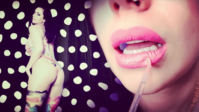 Goddess Misha Goldy: Lip gloss &amp; sensual body lust!
