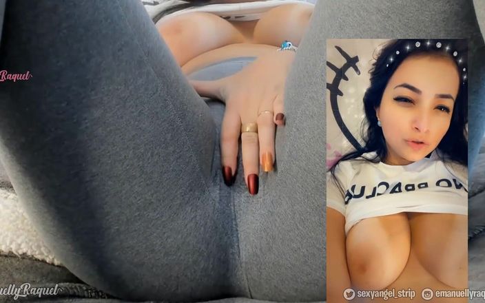 Emanuelly Raquel: Playing with My Hitachi on My Camel Toe