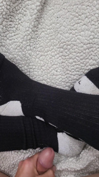 Cum on Nike Elite Socks