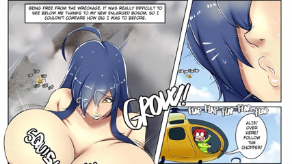 Pectus Show: La cattura del titano - la giantessa growth hentai comic