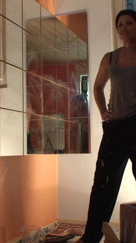 Mladá malířka Amanda požádala o porno práci a šukala