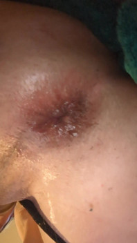 Getting Fucked by a Big Dildo