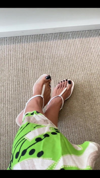 New Black Pedicure