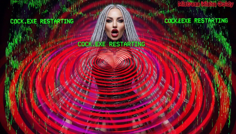 Goddess Misha Goldy: Blackbox Cock: Remotely Hacked and Owned by Me