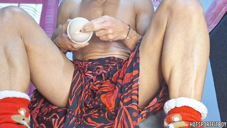 Hotsportfitboy: Pelatihan dua fleshlight: tutorial kontrol peju kegel - kontol yang lebih...