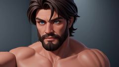 Erotic Man: Unreal Hunks bonito 3D Cgi Men