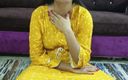 Saara Bhabhi: Hindi sexhistoria rollspel - vacker indisk Bhabhis sex med väggen