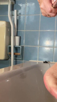 Pissed on feet