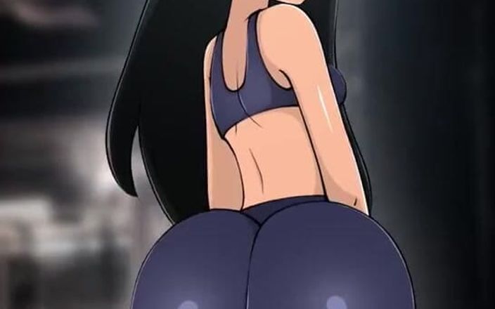 Velvixian_2D: Nagatoro Anal at the Gym