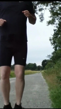 Joggen in een nieuwe outfit