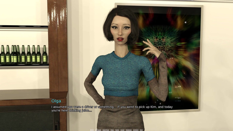 3D Cartoon Porn: My Dorm 240 Mark &amp; Lisa's First Date Hotel Flirt After Party...