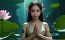 AI Girls: 20 imágenes impresionantes de chicas elf desnudas
