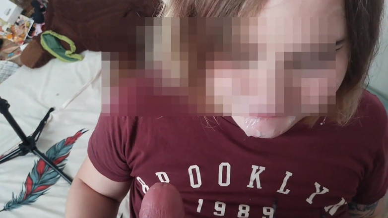 MilkyWay: A Young Russian Slut with Big Tits Sucked Cock on...