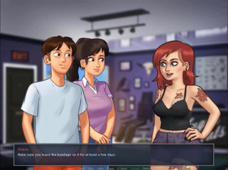 Cartoon Play: Summertime saga भाग 184 - सुंदर टैटू कमसिन