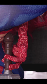 Spider Woman and Her Wet Needy Spider Holes. Thor's Hammer Cream