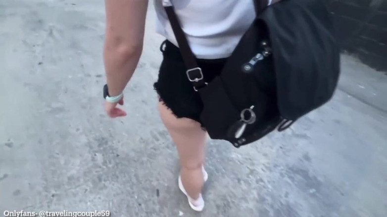 Dream Justin: From the Street Directly in His BDSM Room, Beautiful Blonde...