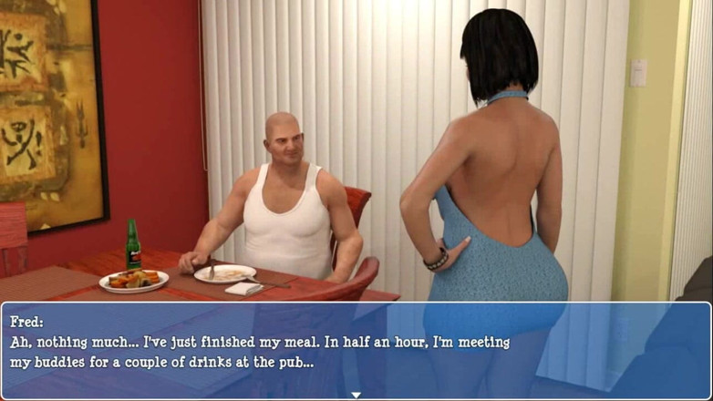 Dirty GamesXxX: Lily of the valley: her husband left for work and...