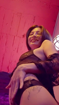 Sexy chica asiática solo show