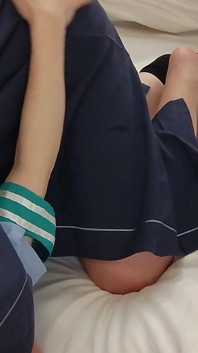 Amateur POV Cosplay Makes a Female Police Officer Cum with Her Fingers, Inserts It Raw and Cums Inside Her