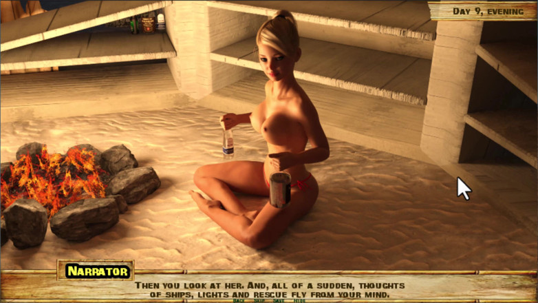 Johannes Gaming: Lewd Island 9 - Brousí na mém péru, dokud se nevystříkám - hluboké...