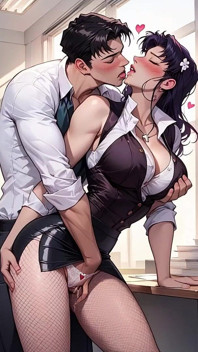 Büromädchen mit dicken möpsen fickt