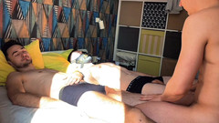 Nick Lewis: Morning Wood Mayhem: Stepdad Gets Double-stuffed