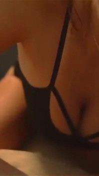 Slutty Pregnant Hotwife Sucks the Cum Out of Cock