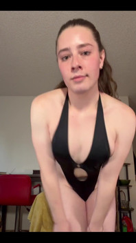 Just Trying on This Swimsuit Quick!