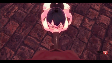 HentaiTubes: チャクラの絡まり:サラダの三重スリル