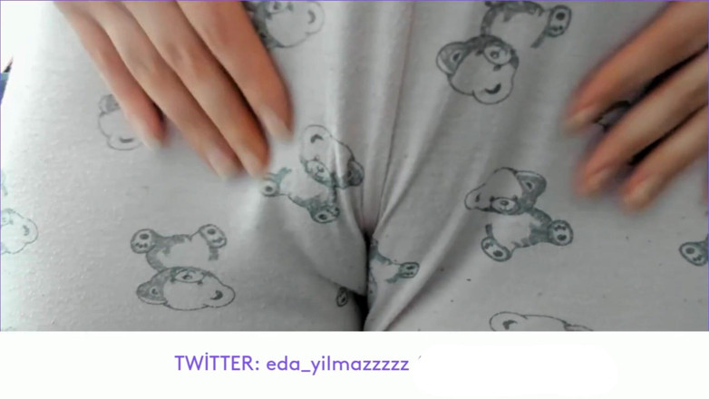 bigass_sexy_bigboobs: Pajama Masturbate- Rubbing Pussy with Pajama