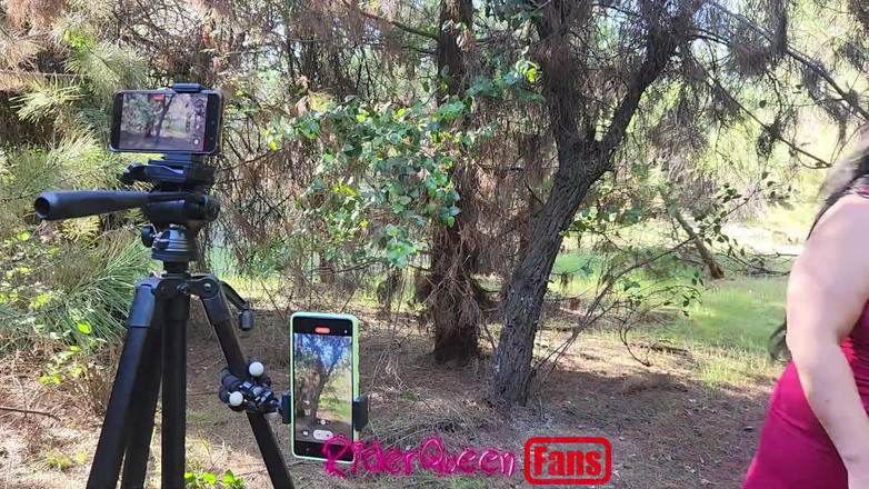 Only Riderqueen BBW Step Mom Latina Alone: Riderqueen açık havada: açık havada hayranlar için videolar