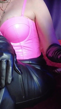 Fetish Mistress Eva Latex Dominatrix BDSM Femdom Tocuri cu fund mare MILF Piele roz