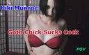 Average Joe xxx: Kiki Munroe goth chick sucks the dick
