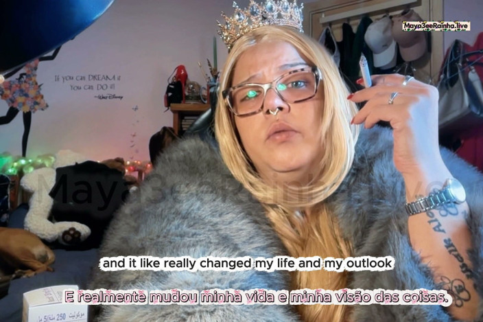 Goddess Maya3ee Rainha: Diamonds on My Lips Bunda Fatal in Your Face - Come...