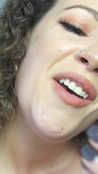 Giantess Tries New Tiny Health Supplement
